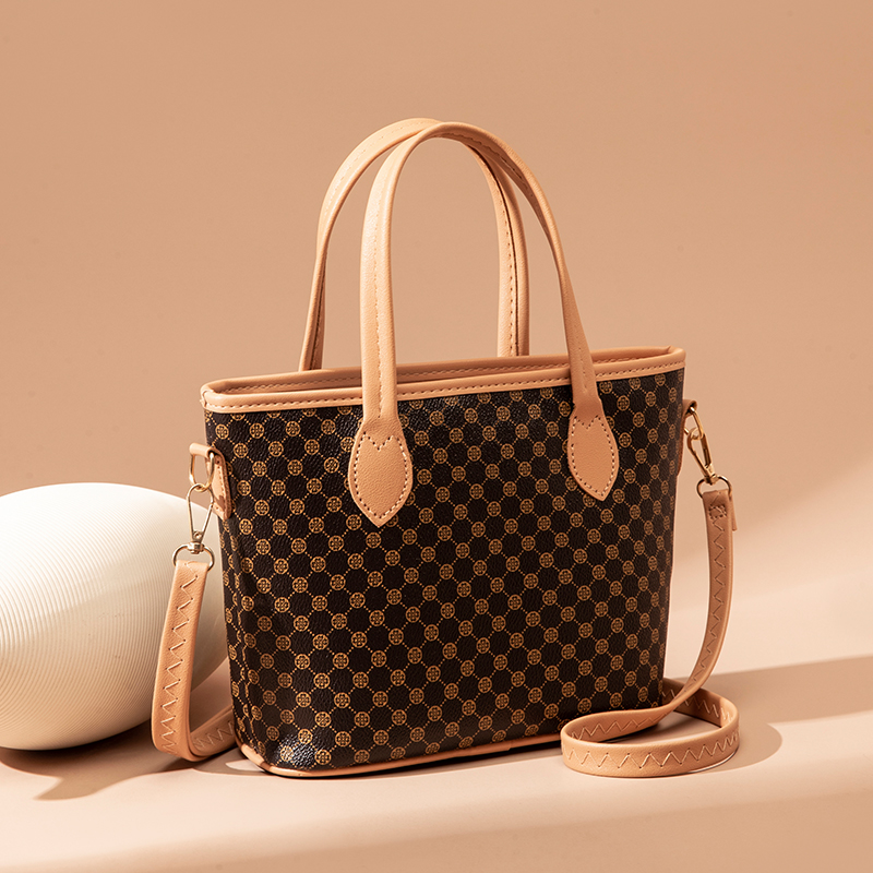 2023新款菜篮子包包手提包简约时尚大容量单肩斜挎水桶包女通勤包