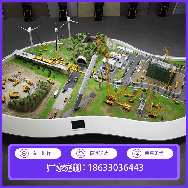 场景复原沙盘模型制作微缩场景沙盘模型定做城楼建筑模型定制