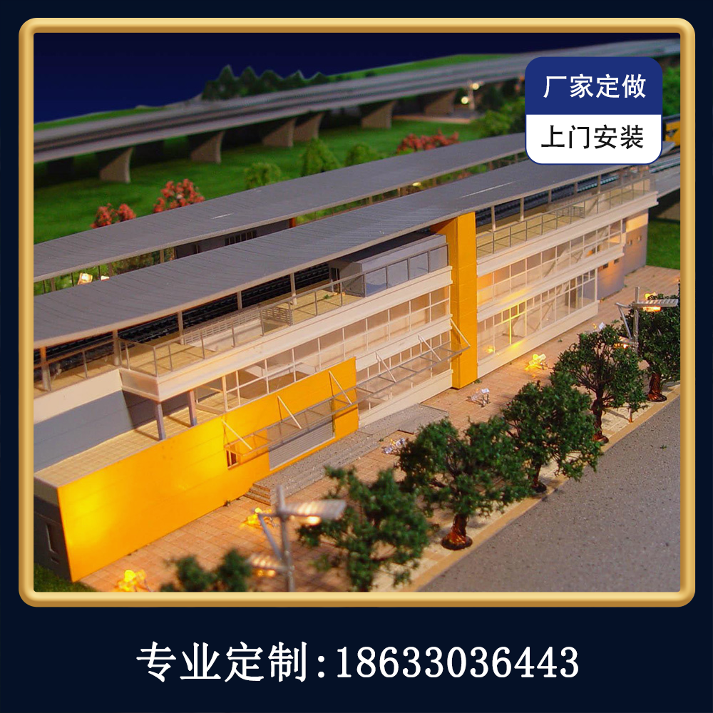 建筑模型桥梁沙盘模型高架桥隧道拉线桥模型设计各种桥梁模型定做