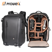 Prowell双肩摄影包大容量多功能快取防水电脑无人机相机一体背包