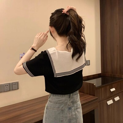 【赠运费险】学院风海军领上衣