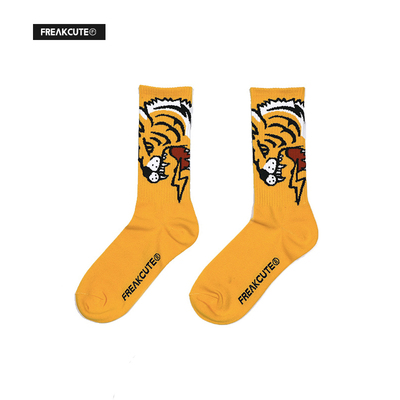 freakcute原创潮牌ins桔色虎头