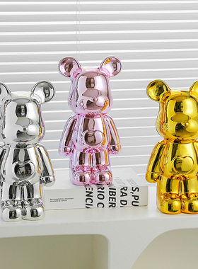 网红轻奢暴力熊摆件高级感装饰品