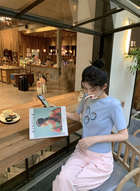 LXLILIUM 蓝色小草莓t短袖 04/12 AM10:00