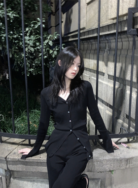 LXLILIUM 气质款黑色针织衫套装 10/13 AM10:00