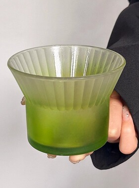 创意高级渐变色挂耳咖啡杯冷饮杯