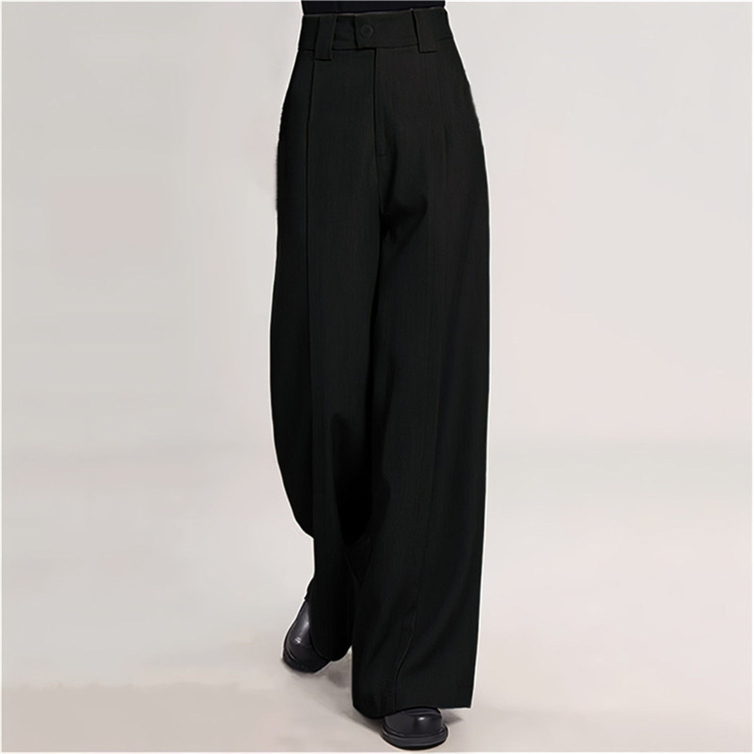 新款潮男通勤休闲西裤宽松直筒裤垂感秋冬西装裤帅气微阔腿裤潮流,男装,西裤,淘宝优惠券,粉丝福利购,淘宝优惠卷