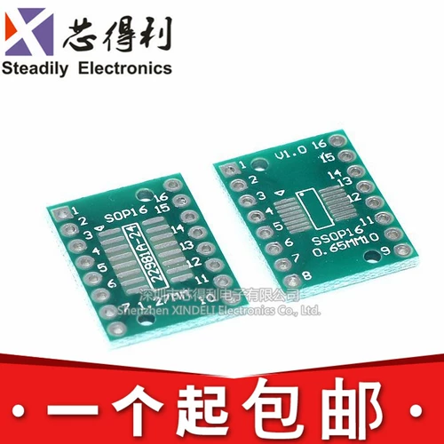 SOP16 SSOP16 TSSOP16 Пластырь погружение 0,65/1,27 мм вращающаяся плата