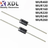 Диод быстрого восстановления MUR460 MUR120 MUR160 MUR220 240 260 RLG DO-41