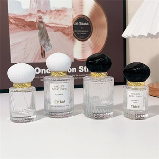 高级香水分装瓶30ml玻璃喷雾瓶化妆品高档便捷50ml大容量空瓶子