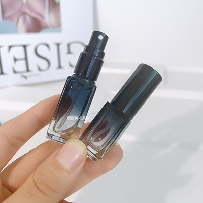 高档香水分装瓶便携式5ml10毫升迷你小样玻璃按压纳米喷雾空瓶子