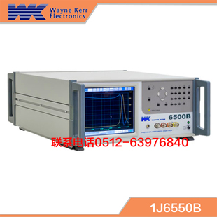 英国稳科WK6500B系列50MHz阻抗分析仪1J6550B介电常数测试WK6550B