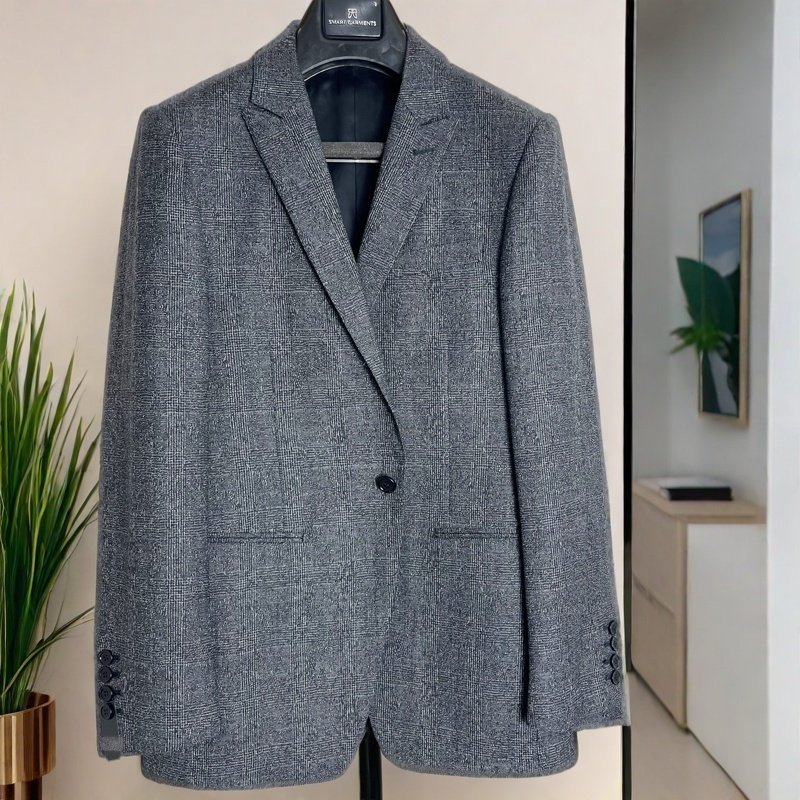 美国尼奥家门店款休闲商务男士西服半麻衬羊毛西装中开叉11302-8,男装,休闲西服,淘宝优惠券,粉丝福利购,淘宝优惠卷