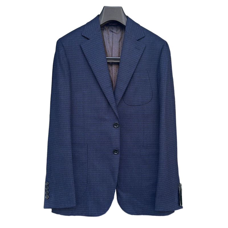 890321 进口面料菲拉特 羊毛100%秋冬新款西服二粒扣修身羊毛单西