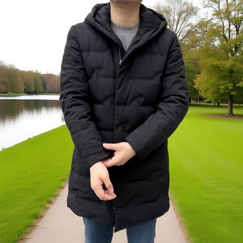 老板不干了 86371 意大利箭家男士长厚羽绒服白鸭绒加厚保暖外套