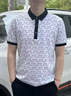 KS171020 棉100% 爵士家男士翻领短袖t恤夏季新款时尚polo衫