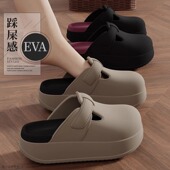 室内外穿厚底增高勃肯包头拖鞋 踩屎感凉拖鞋 时尚 2026年新款 女夏季