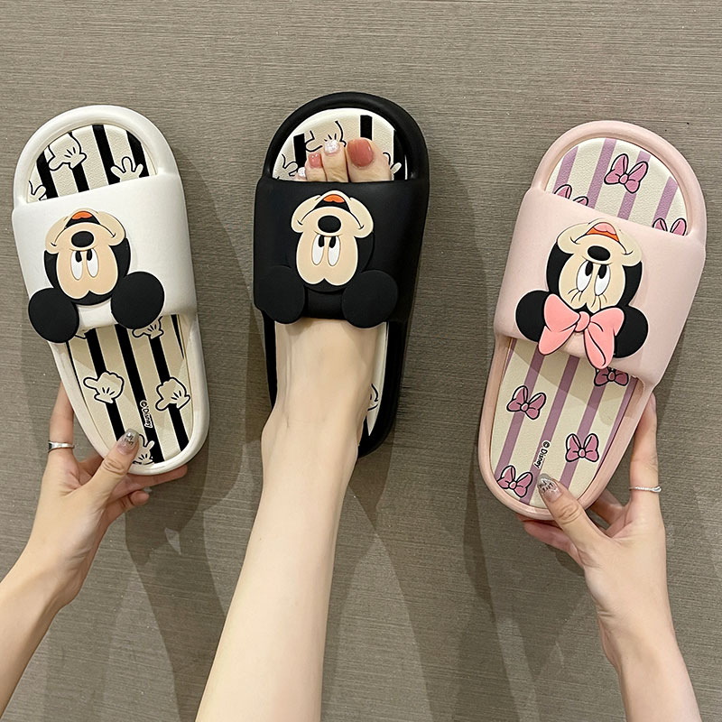 eva拖鞋女夏季新款可爱卡通室内居家浴室洗澡防滑厚底凉拖鞋外穿