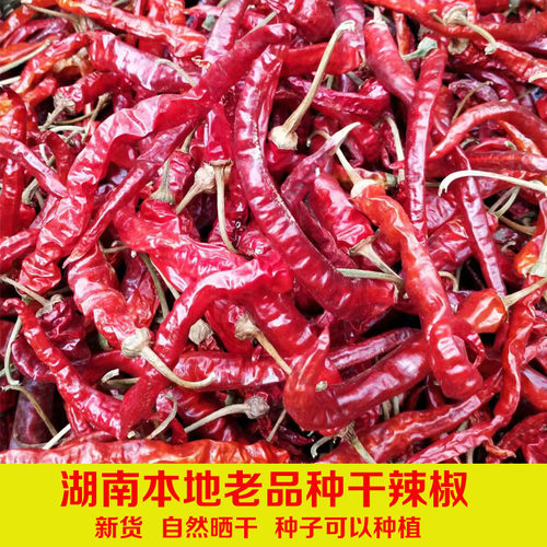 老品种干红辣椒干货二荆条红辣子