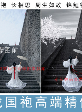 古风锦鲤大祭司长相思周生如故战国袍修图精修汉服写真PS专业P图8