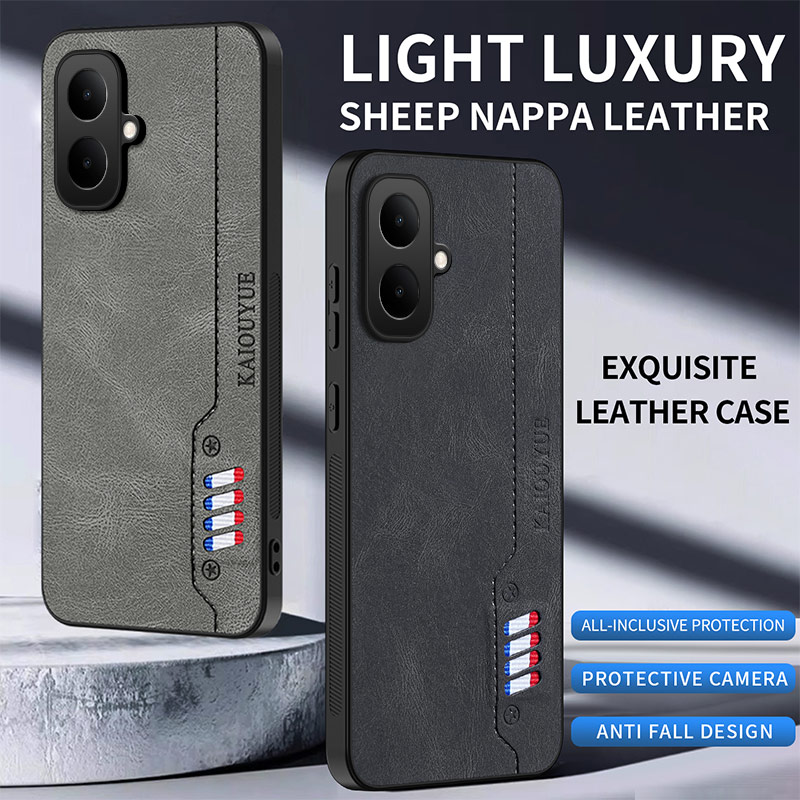简约商务个性创意彩带肤感纳帕皮纹适用传音infinixSmart10plus手机壳防摔男女款保护套潮