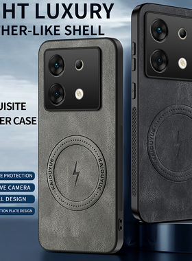 适用传音infinix Zero30 4G/5G手机壳复古纳帕纹磁吸简约商务个性创意防摔保护套男女款潮