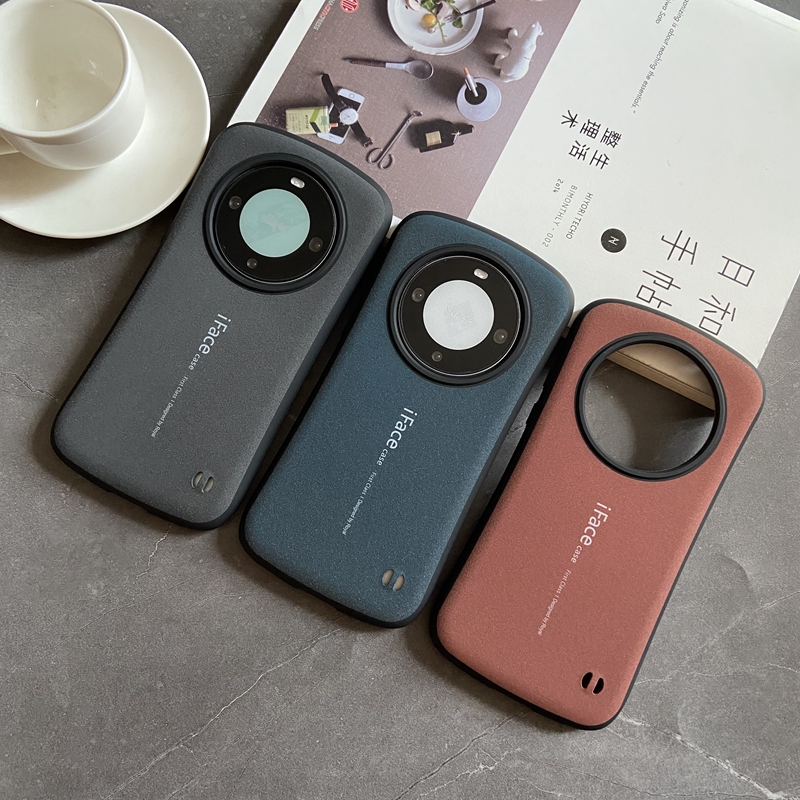 iface小蛮腰磨砂适用华为Mate60pro手机壳防摔个性创意简约商务男女款Mate70pro保护套潮