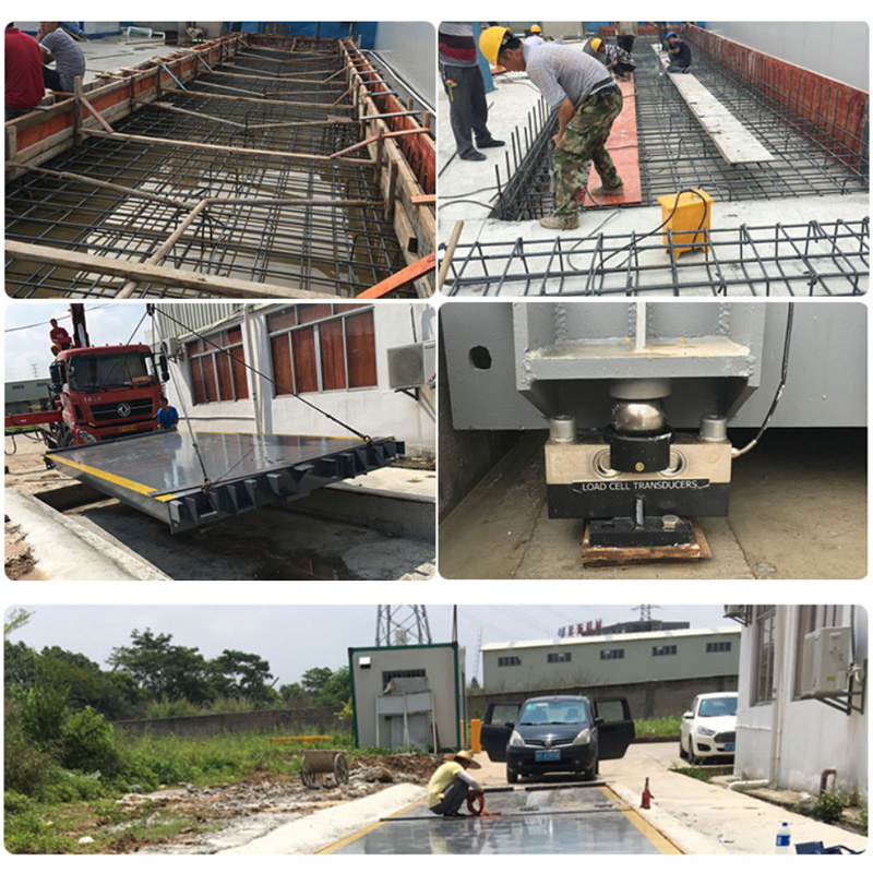 无人值守地磅称重系统自助扫码过磅汽车衡高精度大型地磅秤100吨