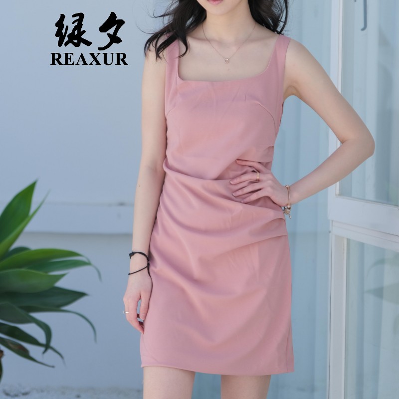 绿夕小个子连衣裙吊带裙子夏天女装2025新款修身显瘦时尚背心裙潮