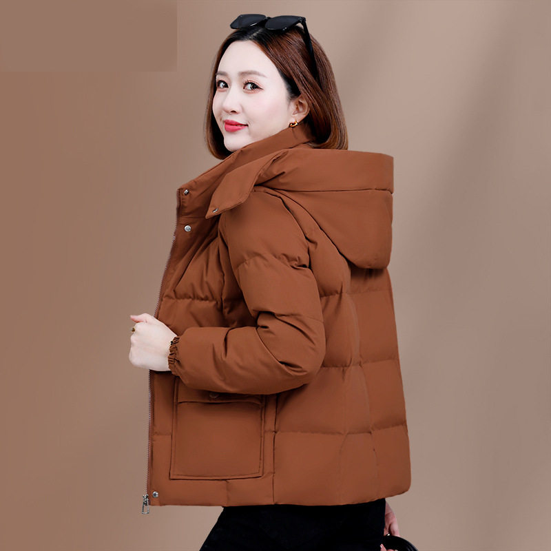 高品质短款羽绒棉服女款冬季2025新款妈妈棉衣女士洋气小棉袄外套
