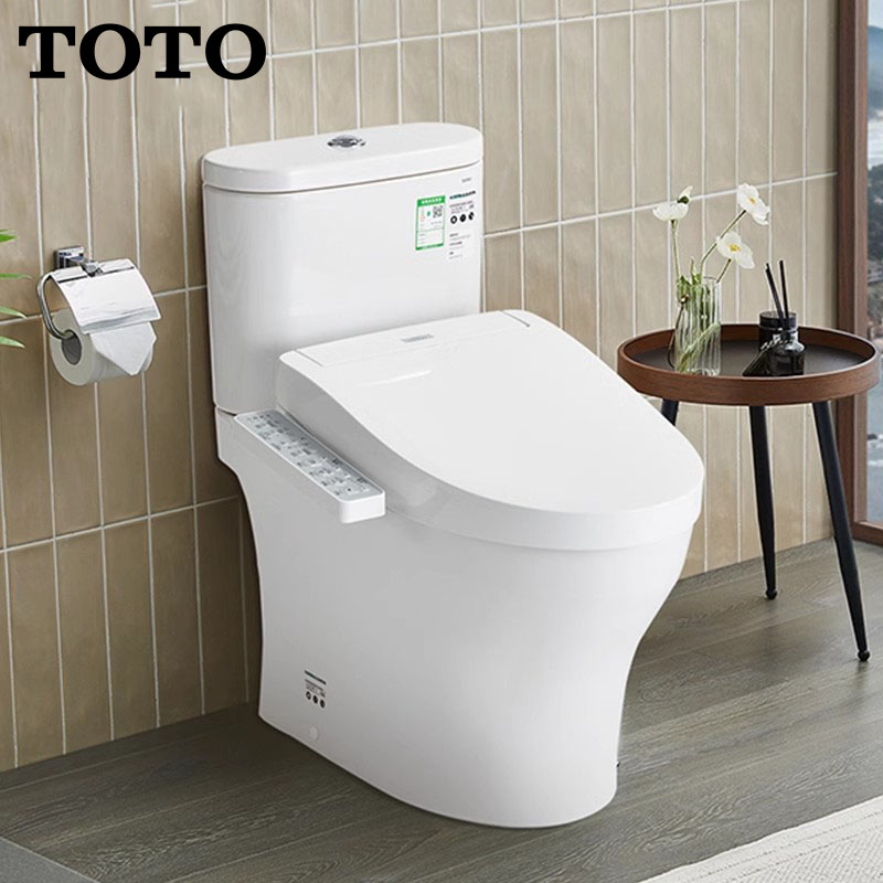 TOTO卫浴智能马桶家用节水即热式坐便器 CW802+TCF3F460(02) 家装主材 一体智能坐便器 原图主图