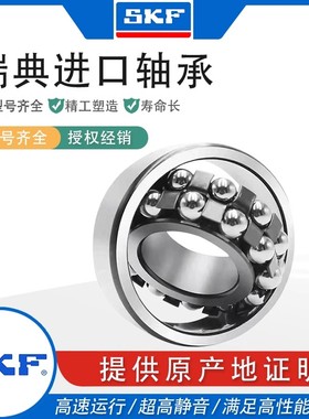 进口SKF调心球轴承1207 1208 1209 1210 1211 1212 1213ETN9 K