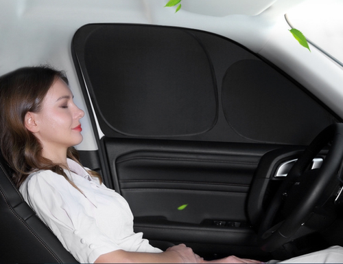 AION广汽V Y S埃安LX PLUS卡式全遮不透光遮阳挡窗帘前档遮光露营