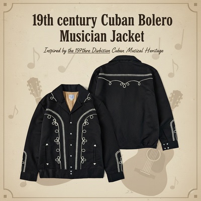 Bolero西部刺绣音乐家夹克