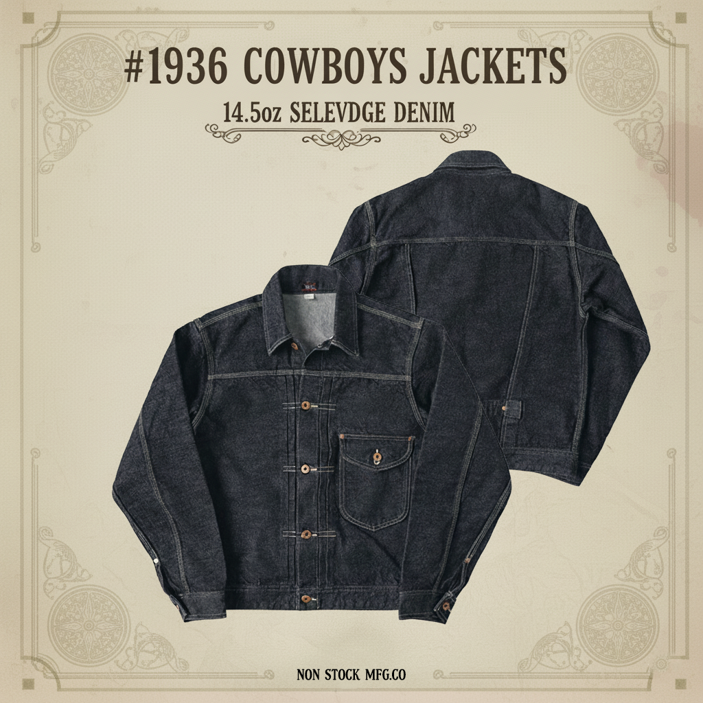 NONSTOCK101J赤耳丹宁牛仔外套