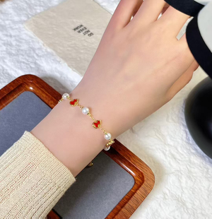 2025新款天然淡水真珍珠手链女葫芦手串小众设计高级感轻奢手饰