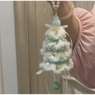 扭扭棒彩色毛边圣诞树挂件diy手工材料包创意新款圣诞节礼物