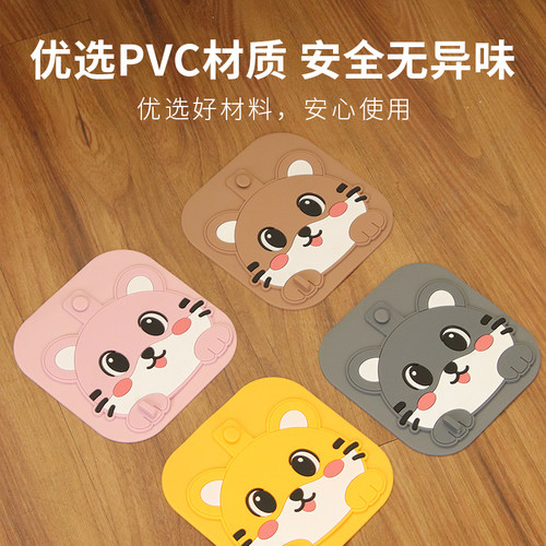 花猫双层二合一地漏盖厕所除臭神器卫生间防异味下水道防臭地漏盖