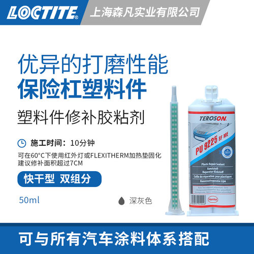 乐泰9225泰罗松车身修补胶可上漆