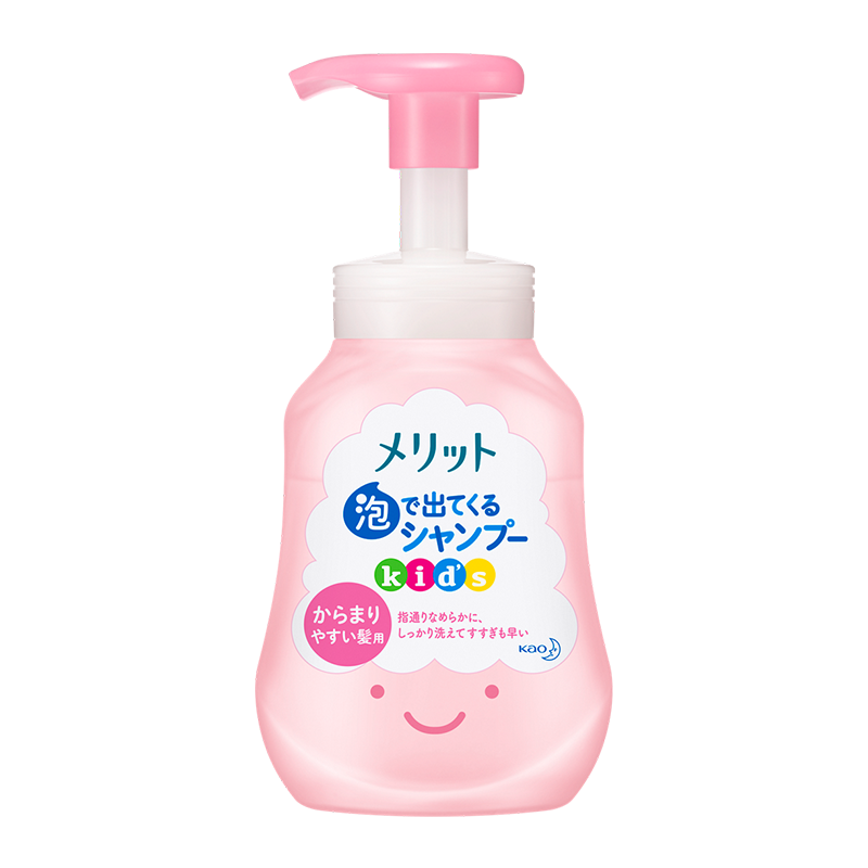 日本花王儿童专用泡沫洗发水