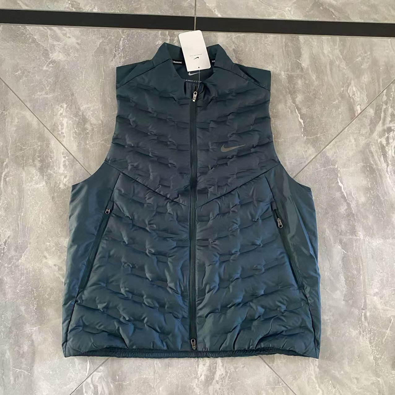 Nike Therma-Fit ADV 男子防风防泼水羽绒马甲 FB7543-328-370,运动服/休闲服装,羽绒马甲,淘宝优惠券,粉丝福利购,淘宝优惠卷