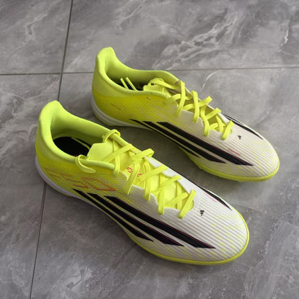 Adidas/阿迪达斯 F50 LEAGUE TF 中端碎钉人草足球鞋 JR8978