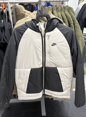 Nike/耐克 Therma-Fit 男子保暖连帽运动棉外套 DD6858-070-100