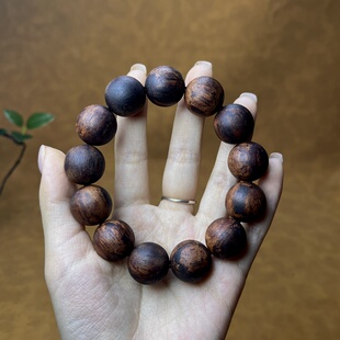 天然小叶降真香手串1.8圆珠单圈帝王香橙黄油高端软糖猫猫推荐