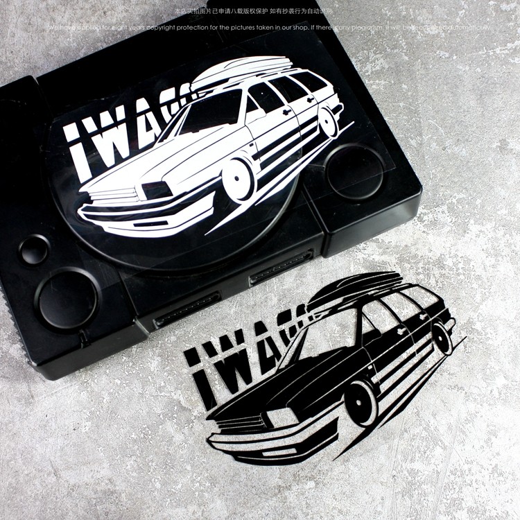 适用于大众普桑旅行款santana新秀改装包围轮毂行李箱瓦罐车贴纸