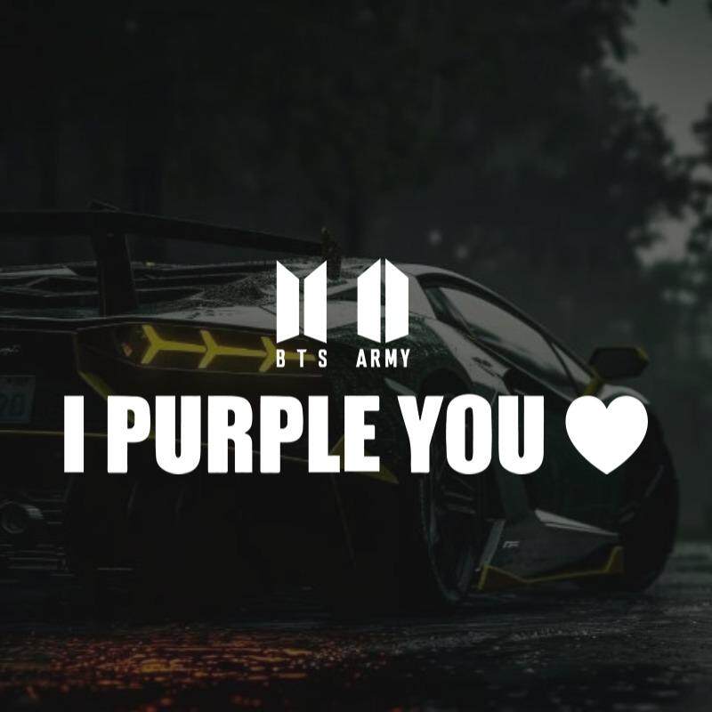 防弹少年团汽车车贴BTS