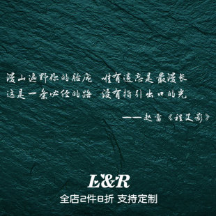 赵雷程艾影歌词车贴漫山遍野你的脸庞唯有遗忘是最漫长个性装饰贴