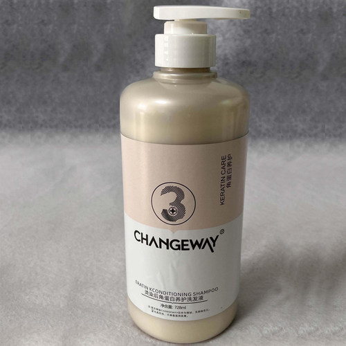 正品changeway烫染后蛋白洗发水