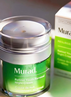 新版有防伪 到29年｜Murad慕拉得a醇晚霜抗皱视黄醇面霜紧致50ml