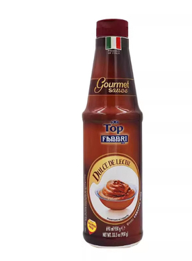 FABBRI法布芮太妃糖沙司意大利咖啡蛋糕甜品烘焙淋酱950克太妃酱